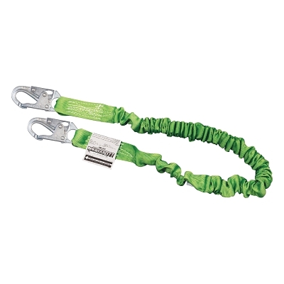 6' STRETCHABLE WEB LANYARD W/2 LOCKING SNAP HOO